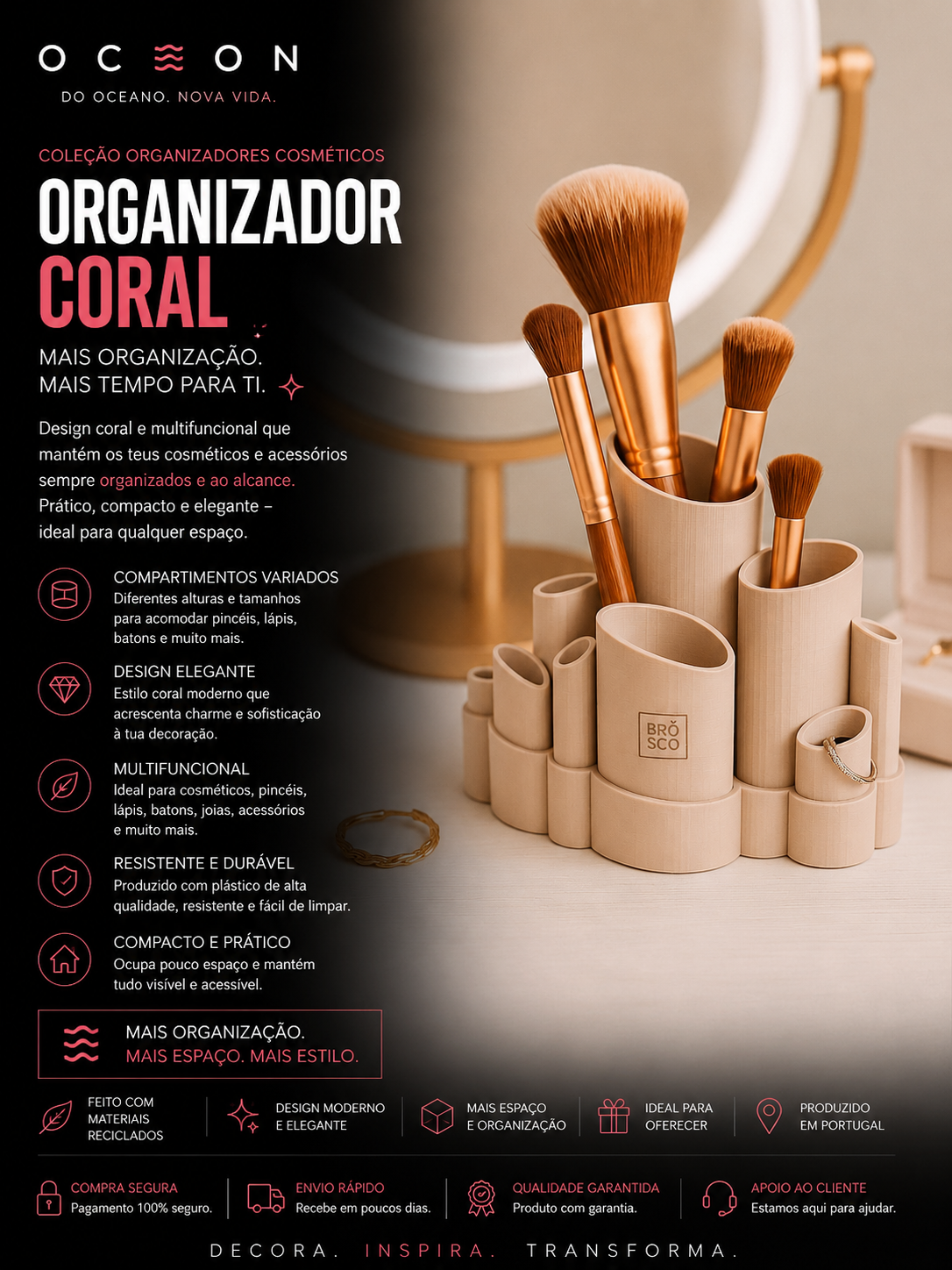 Organizador coral