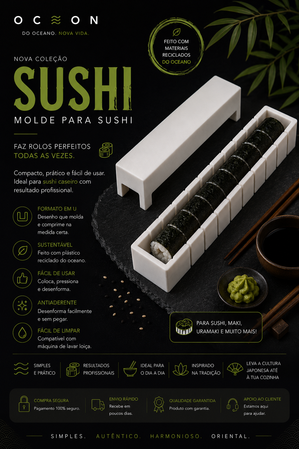 Fatiador de sushi