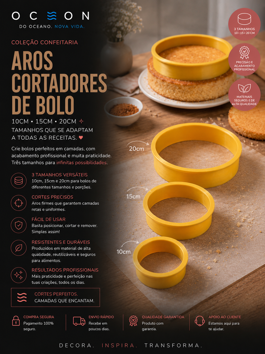 Aros Cortadores de Bolo