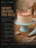 Suporte Giratório para Bolos