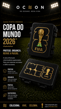 Caixa porta cromos FIFA Copa do Mundo 2026