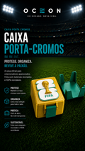 Caixa porta cromos FIFA Copa do Mundo 2026
