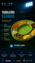 Tabuleiro Estádio FIFA Copa do Mundo 2026