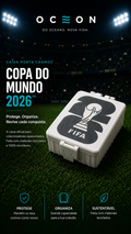 Caixa porta cromos FIFA Copa do Mundo 2026