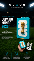 Caixa porta cromos FIFA Copa do Mundo 2026