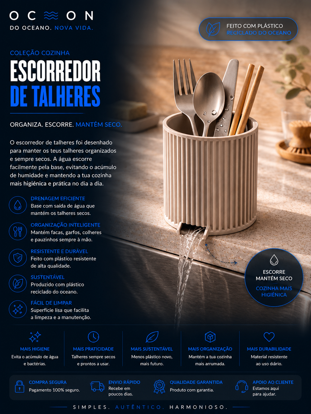 Escorredor de talheres