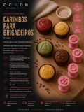 Carimbos para Brigadeiros: Frutas
